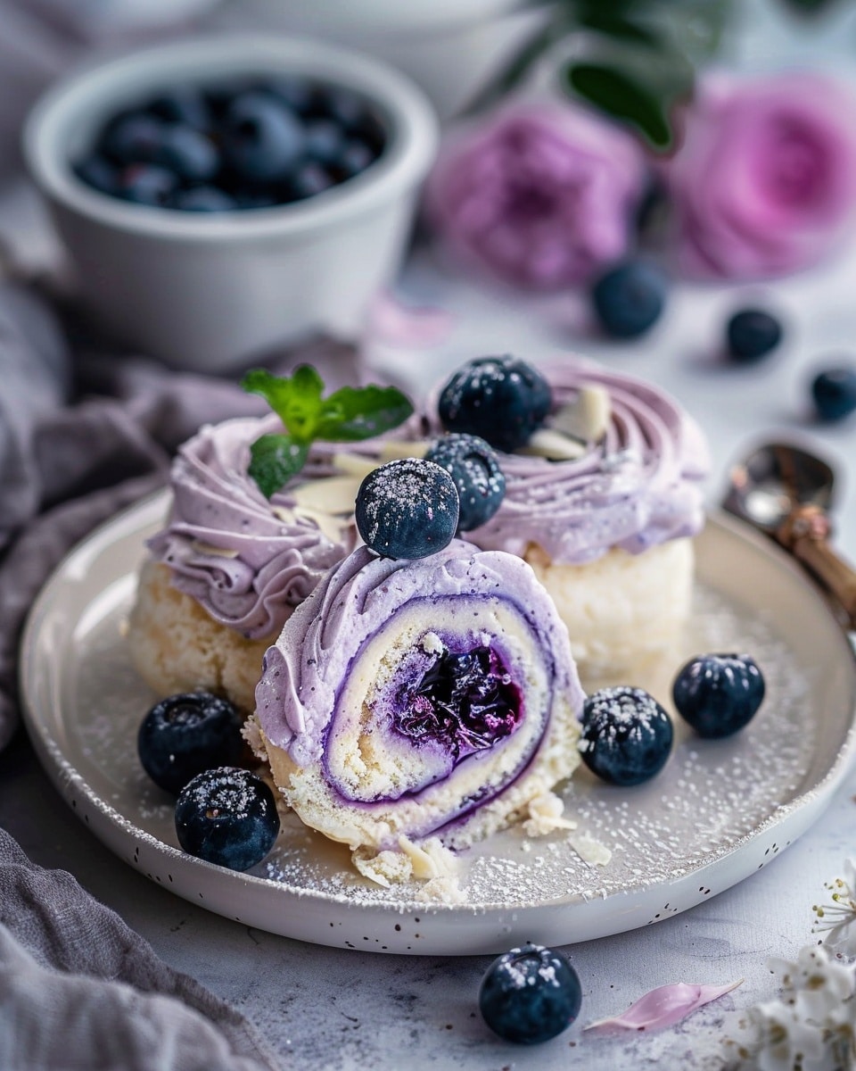 Keto Blueberry Cheesecake Rolls