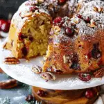 Cranberry Apple Pecan Bundt Cake