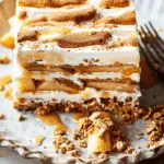 Gingersnap Apple Icebox Cake