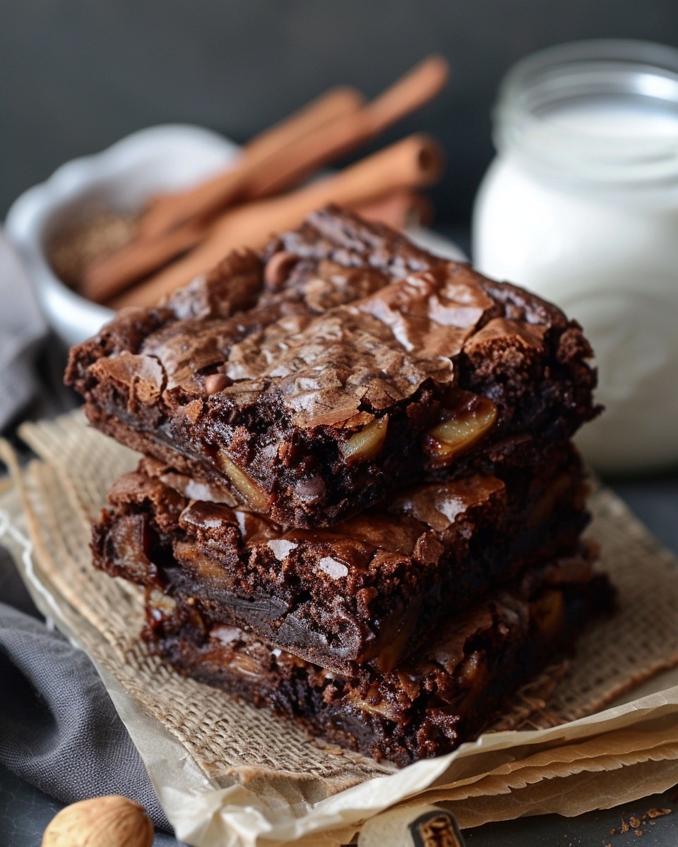 Apple Brownies