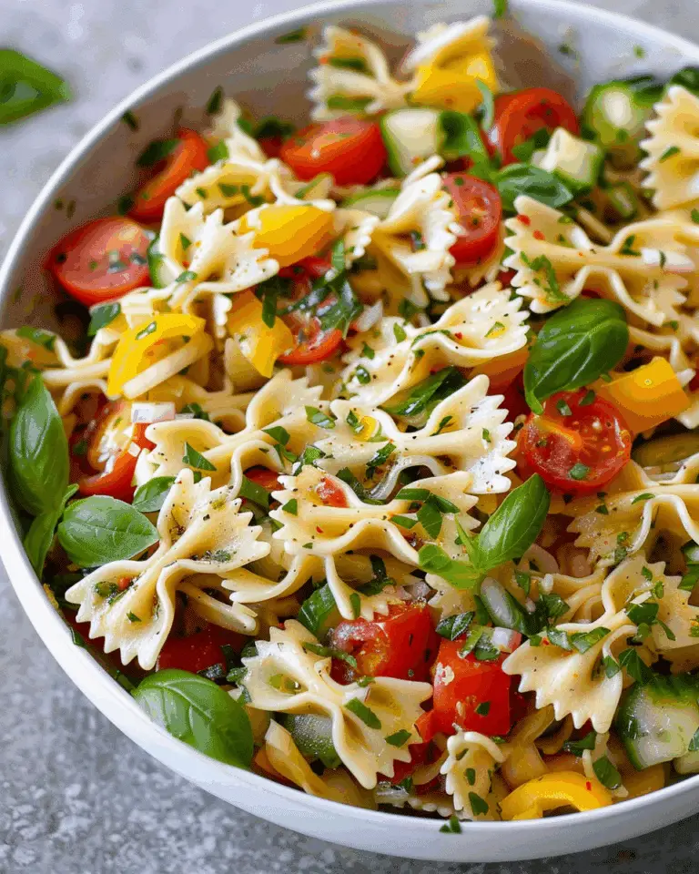 Bow Tie Pasta Salad