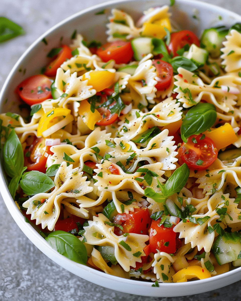 Bow Tie Pasta Salad