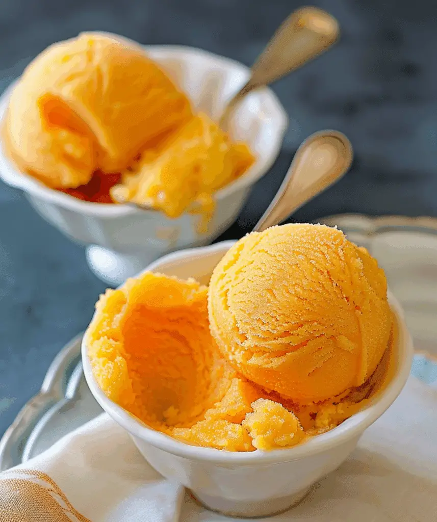 Orange Sorbet