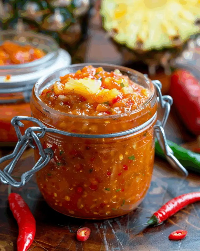 Sweet Chili Pineapple Sauce