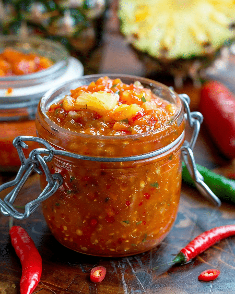 Sweet Chili Pineapple Sauce