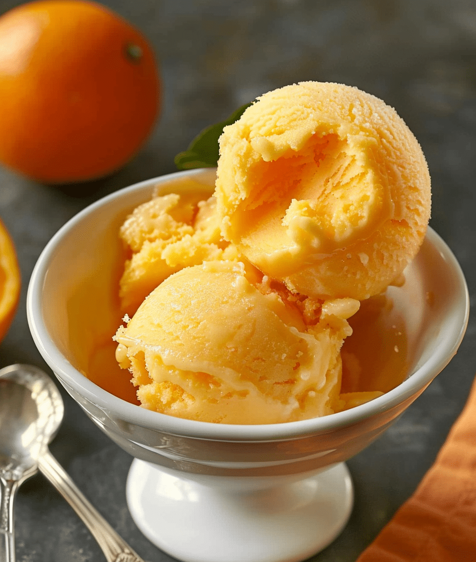 Orange Sorbet