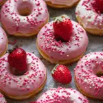 Strawberry Cheesecake Donuts