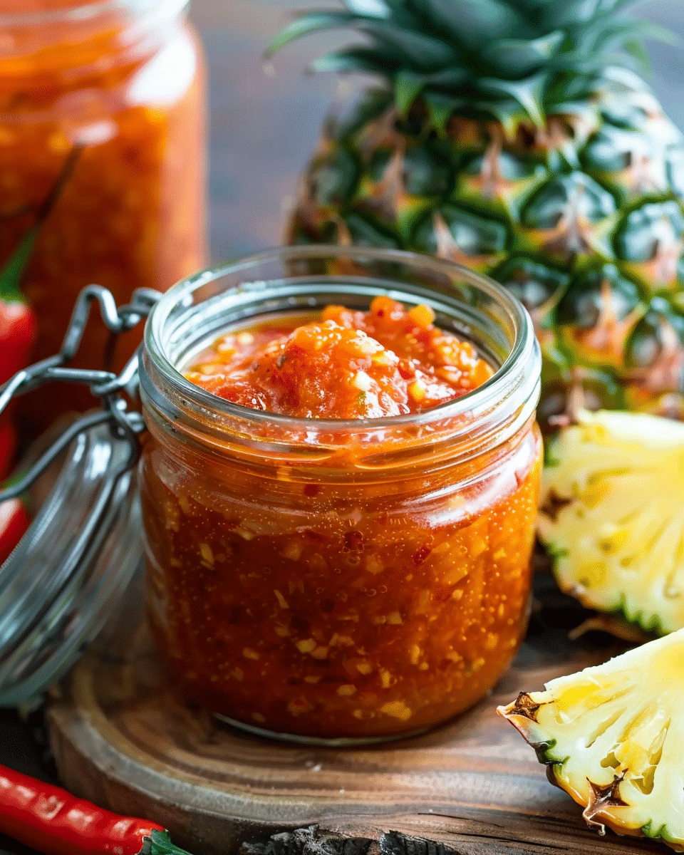 Sweet Chili Pineapple Sauce