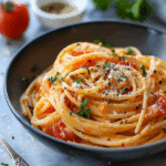 Creamy Tomato Garlic Pasta