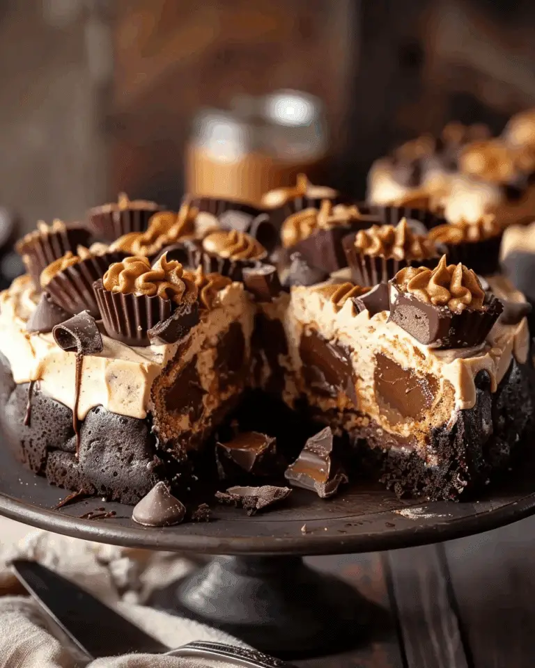 Peanut Butter Cup Dump Cake