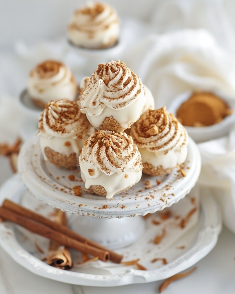 No Bake Pumpkin Cheesecake Balls