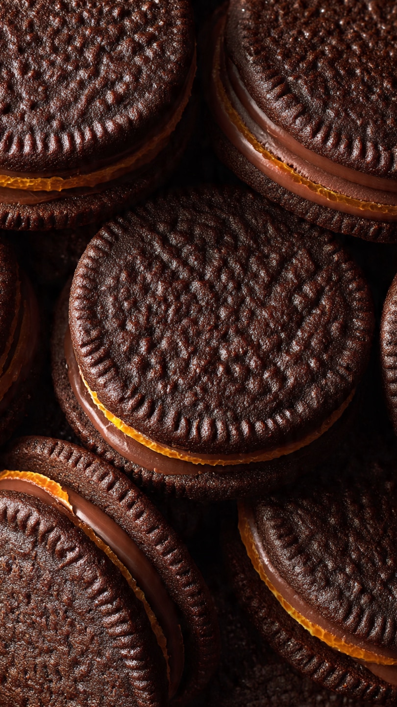 Chocolate Orange Sandwich Cookies