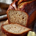 Brown Butter Sourdough Banana Bread