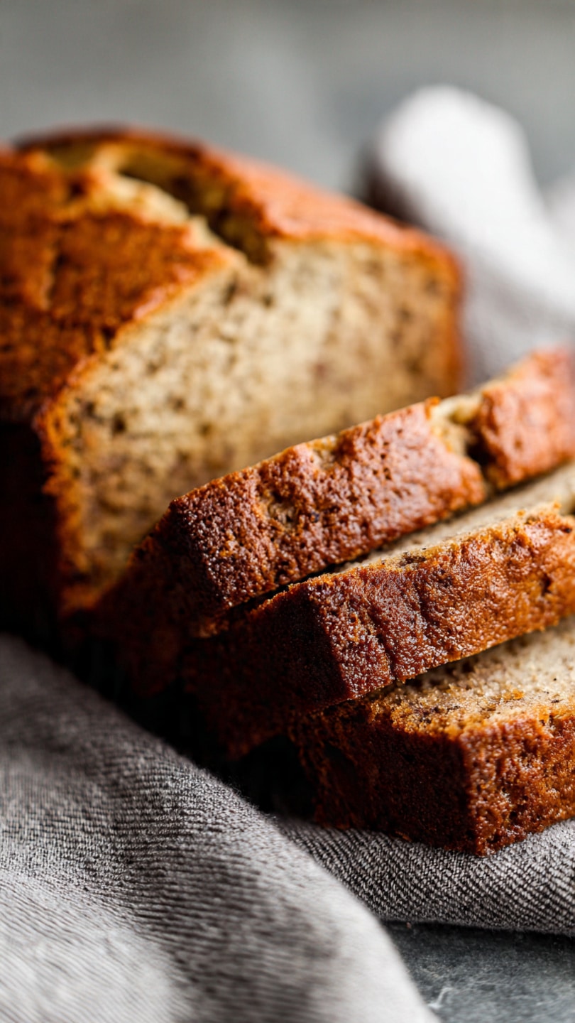Brown Butter Sourdough Banana Bread