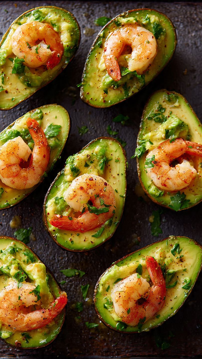 Shrimp-Stuffed Avocados