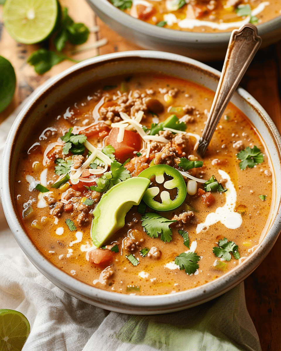 Creamy Taco Soup
