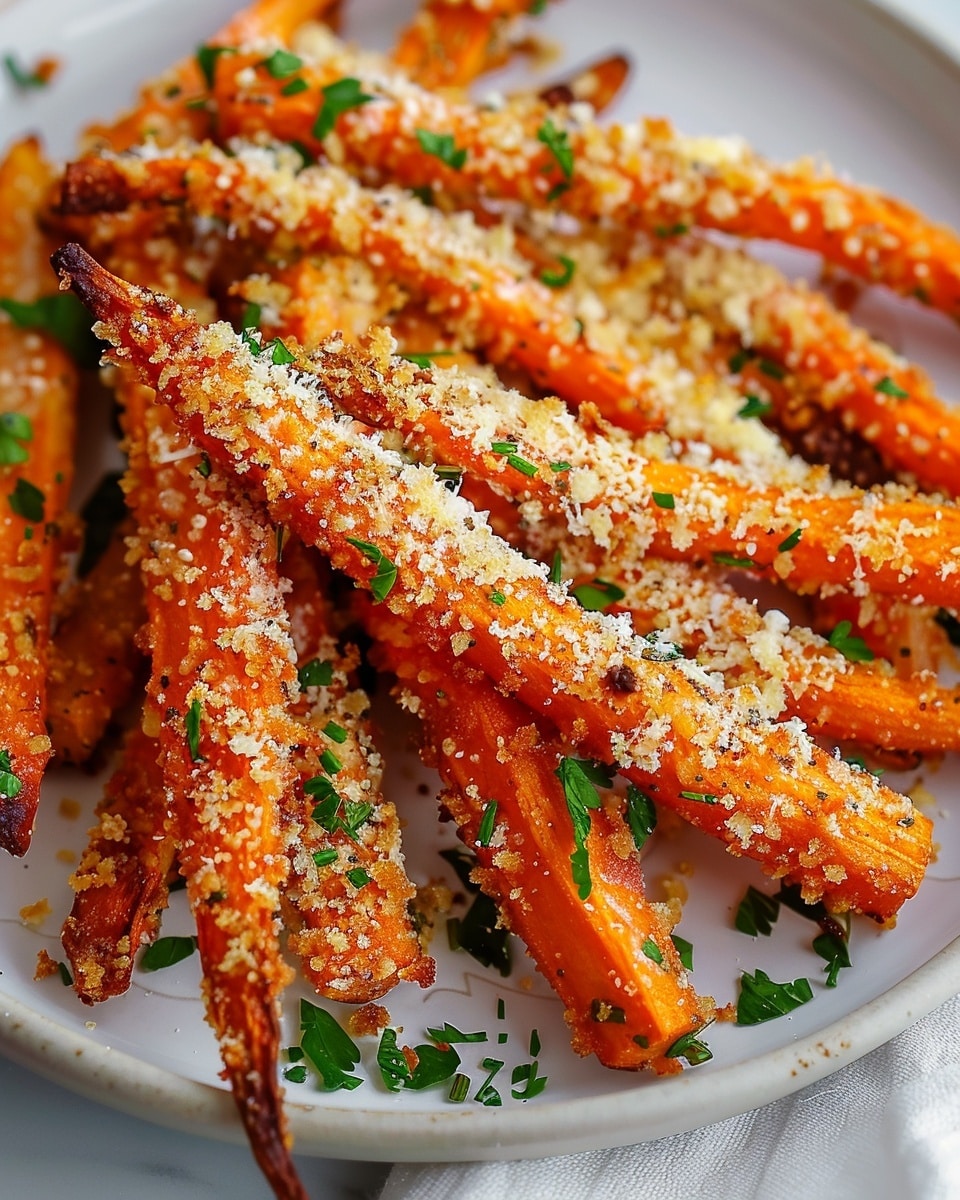 Crispy Parmesan Carrots