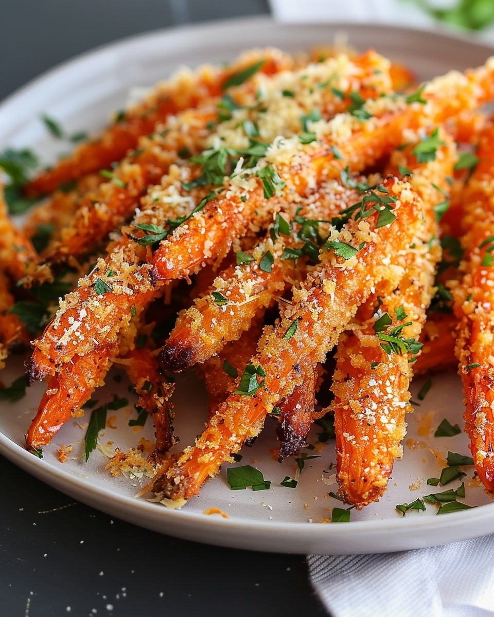 Crispy Parmesan Carrots