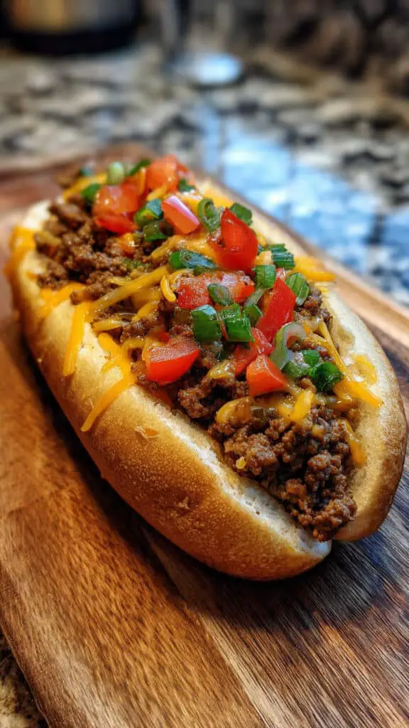 Ground Beef Philly Cheesesteaks