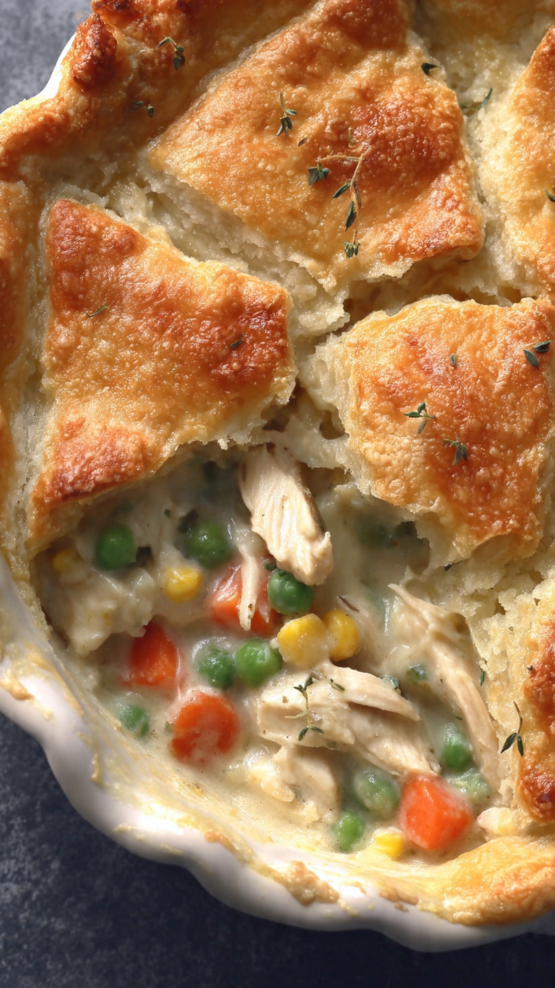 Easy Homemade Chicken Pot Pie Casserole