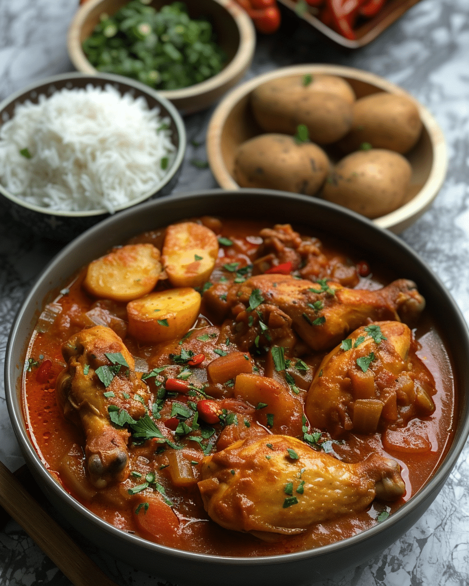Spicy Nigerian Chicken Stew