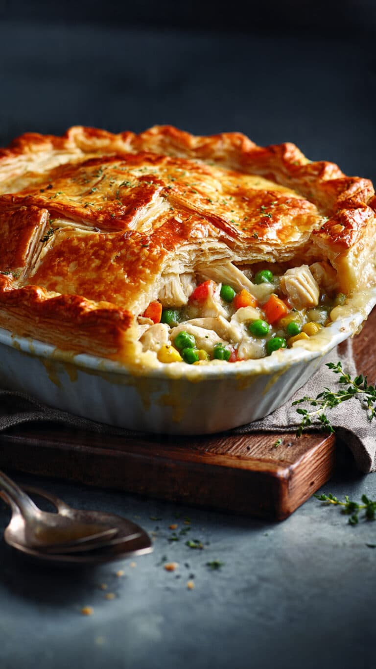 Easy Homemade Chicken Pot Pie Casserole