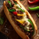 Ground Beef Philly Cheesesteaks