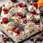 Easy No-Bake Cheesecake Slab