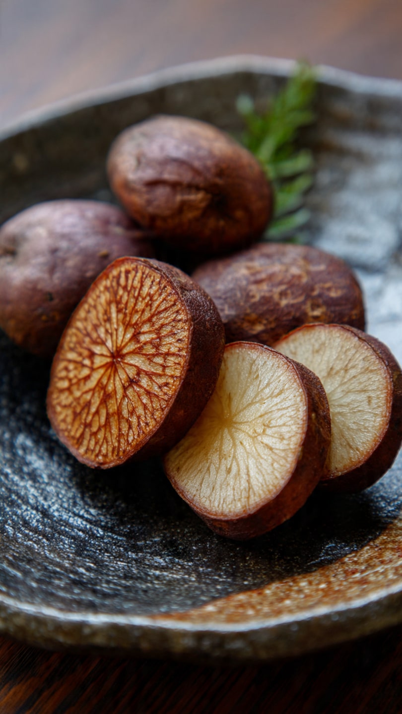 Baked Japanese Sweet Potatoes