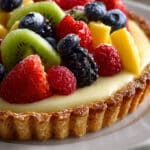 Coconut Cream Fruit Tart