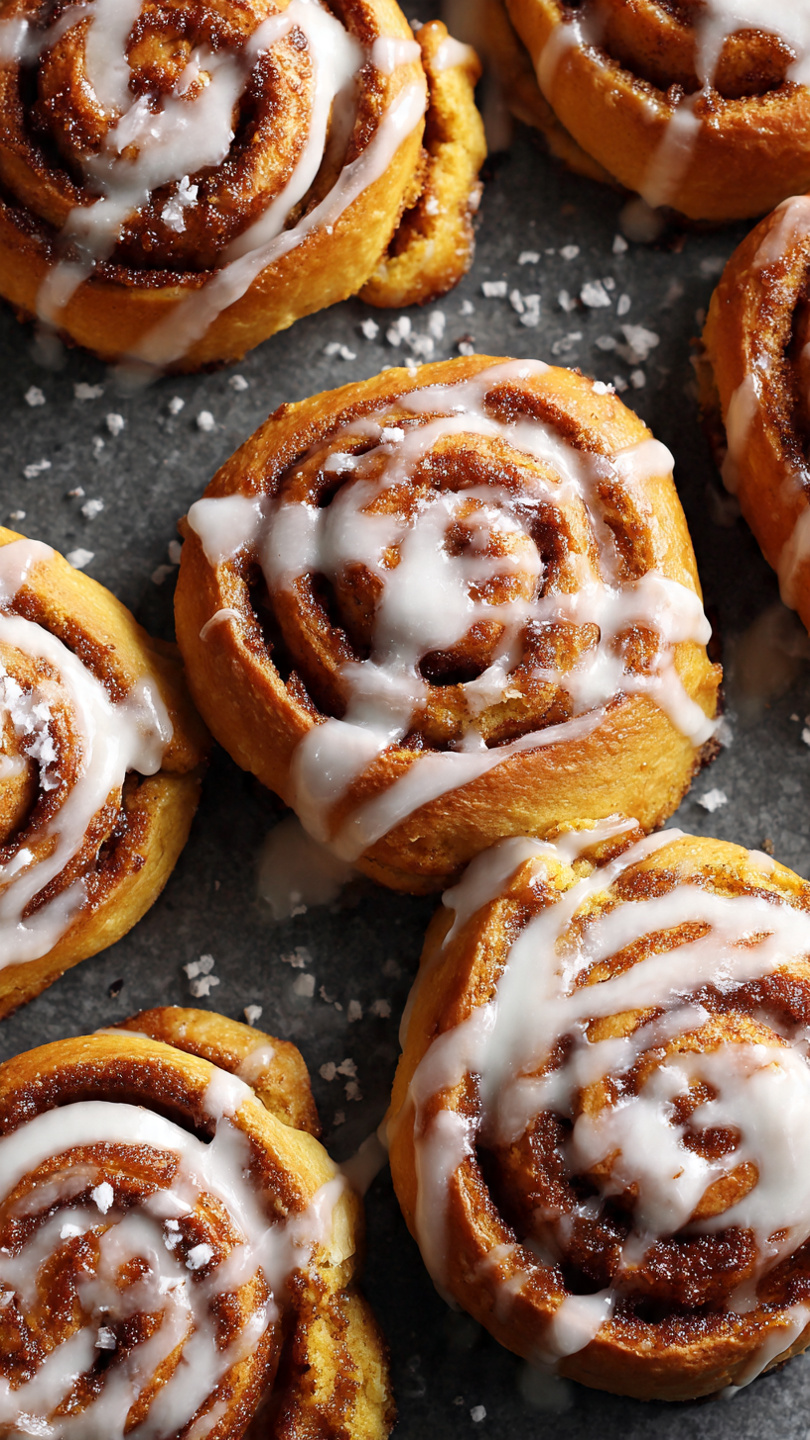 Soft Gingerbread Cinnamon Rolls