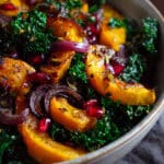 Maple-Roasted Squash & Kale Salad