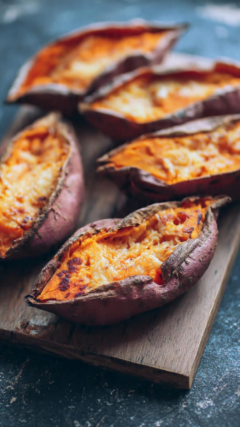 Baked Japanese Sweet Potatoes