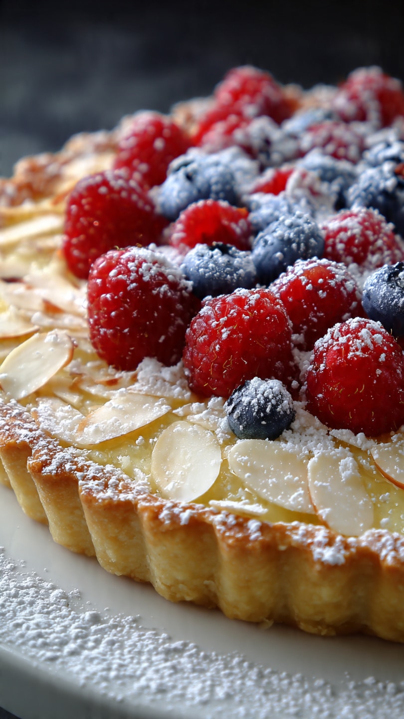 Coconut Cream Fruit Tart