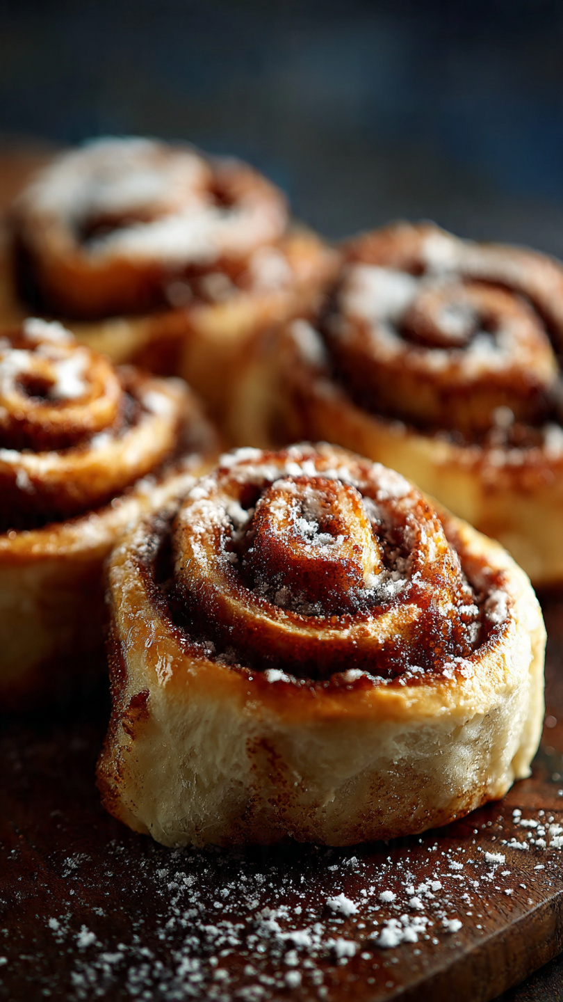 Soft Gingerbread Cinnamon Rolls