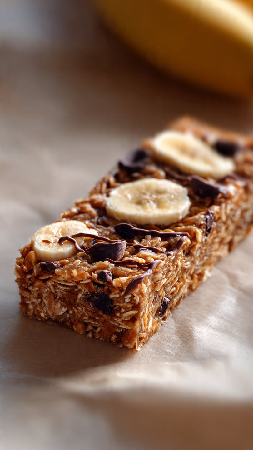 Energizing Banana Oatmeal Bars