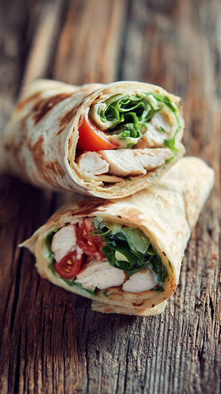 Healthy Lunch Wraps
