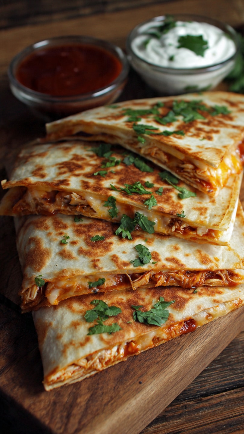 BBQ Chicken Quesadillas