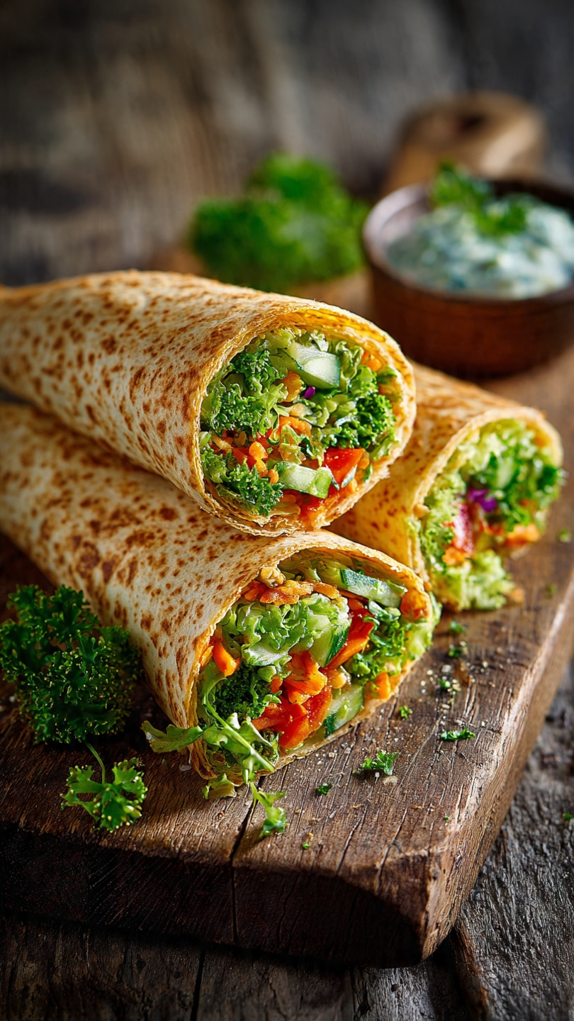 Healthy Lunch Wraps