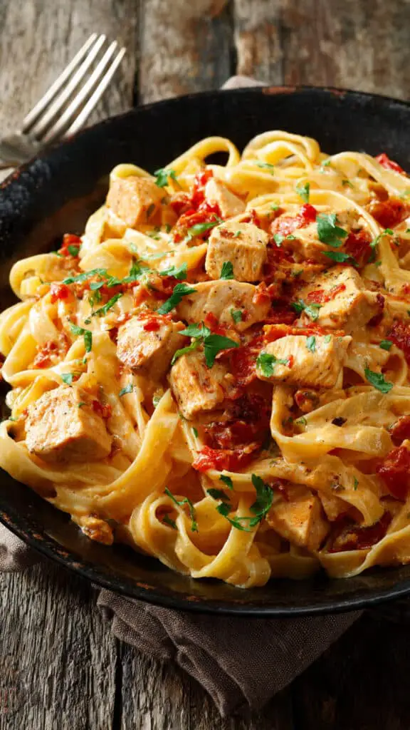 Creamy Cajun Chicken Pasta