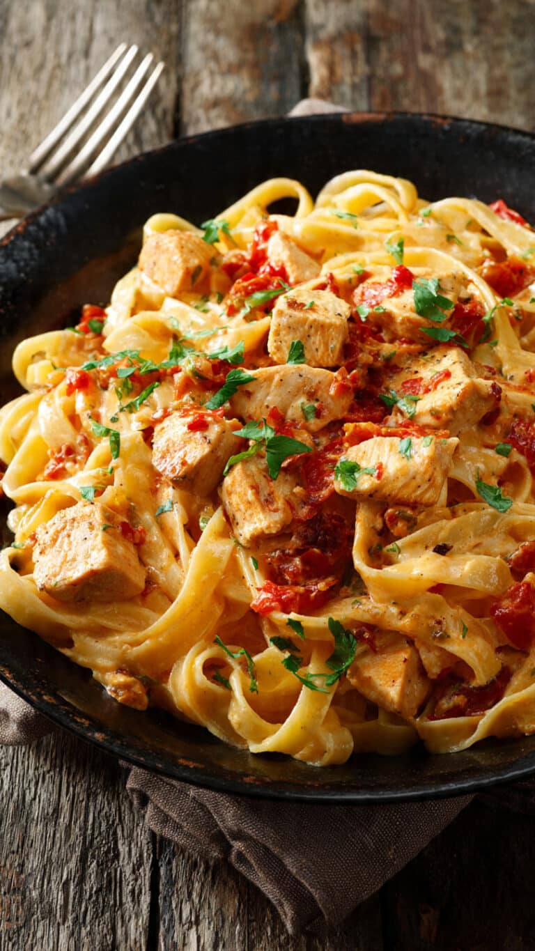 Creamy Cajun Chicken Pasta