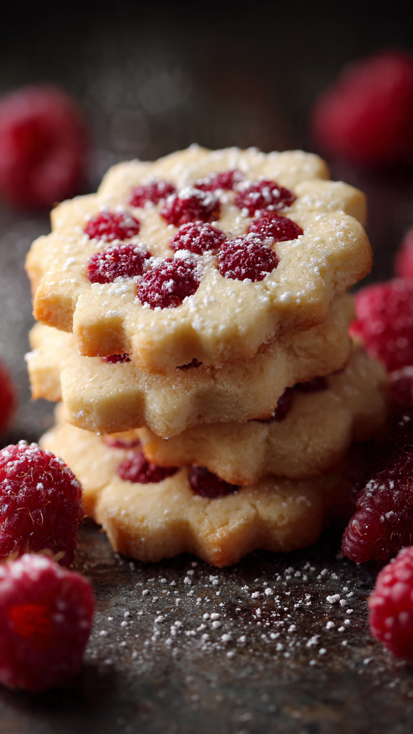 Raspberry Sugar Cookies