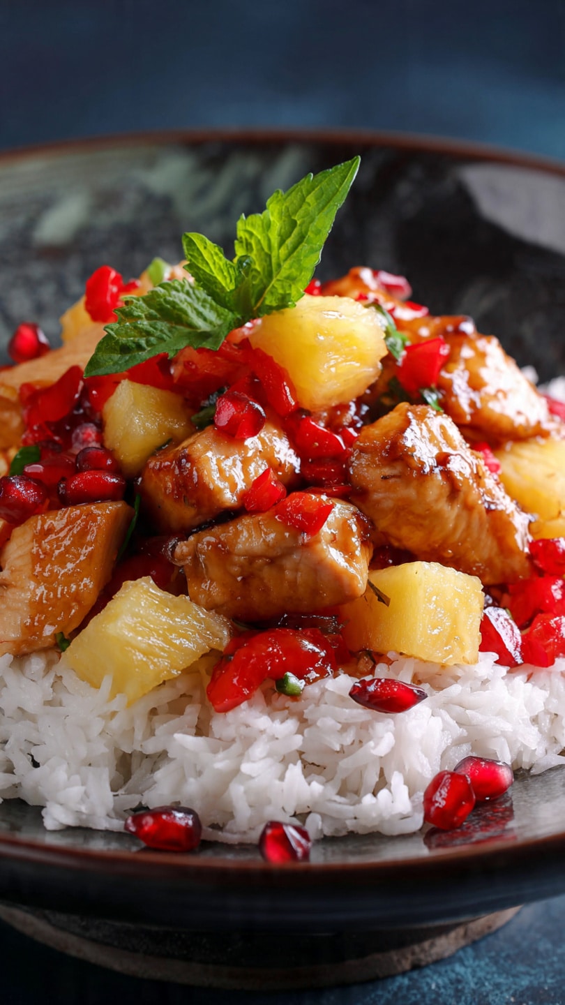Easy Pineapple Chicken with Rice