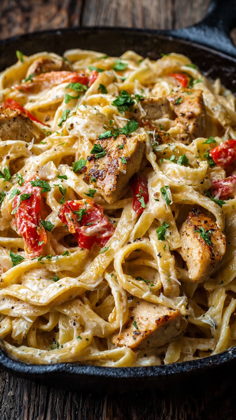 Creamy Cajun Chicken Pasta