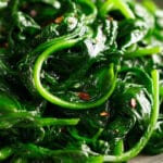 Simple and Flavorful Sautéed Baby Spinach