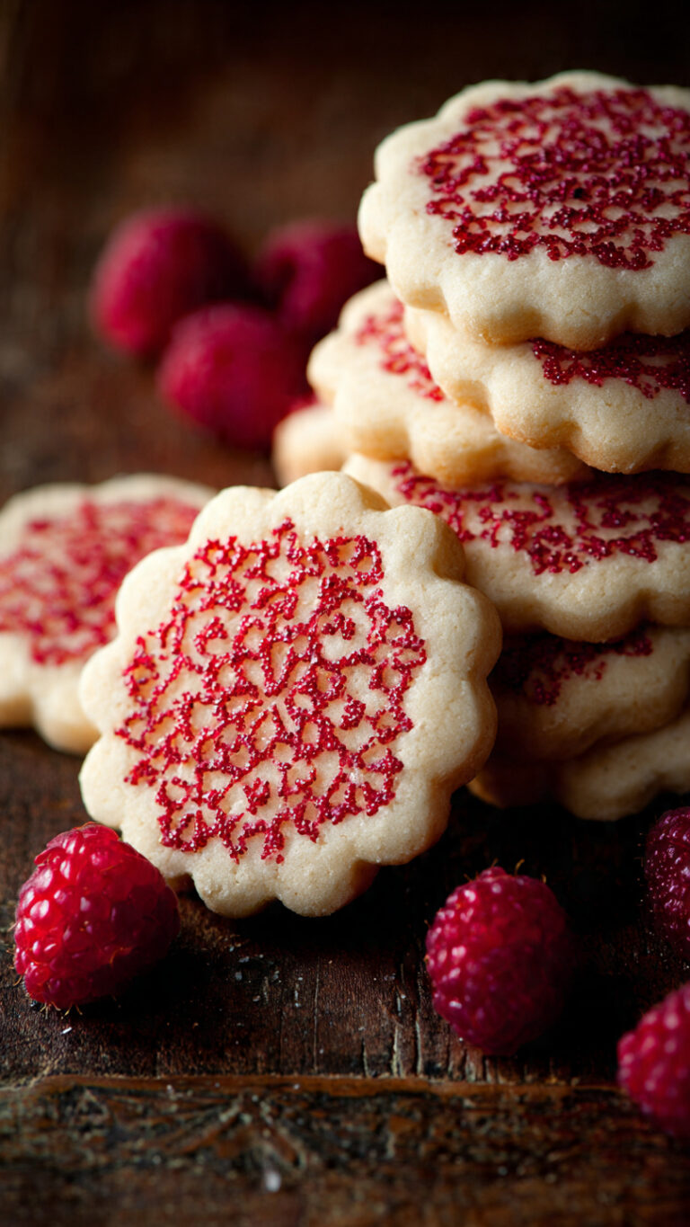 Raspberry Sugar Cookies
