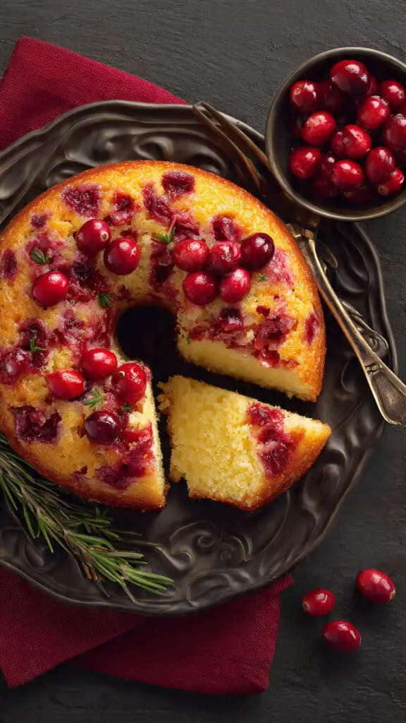 Cranberry Orange Cake