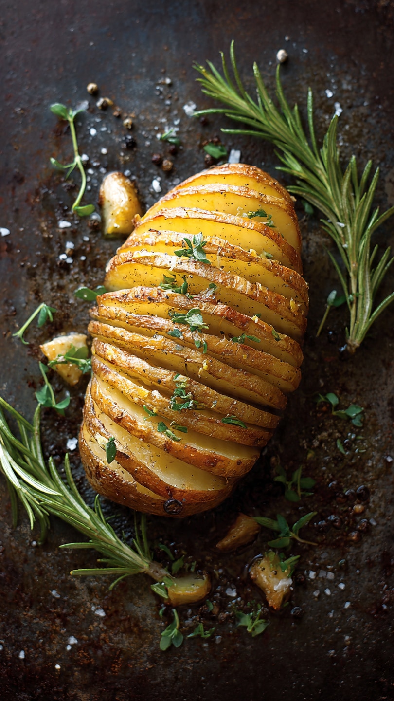 Hasselback Potatoes