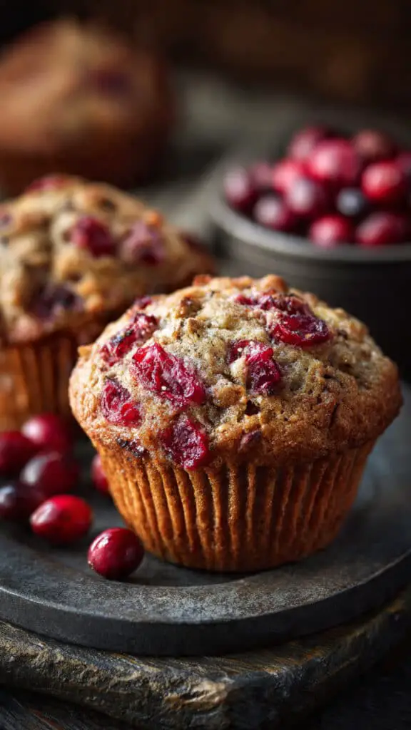 Fresh Cranberry Muffins