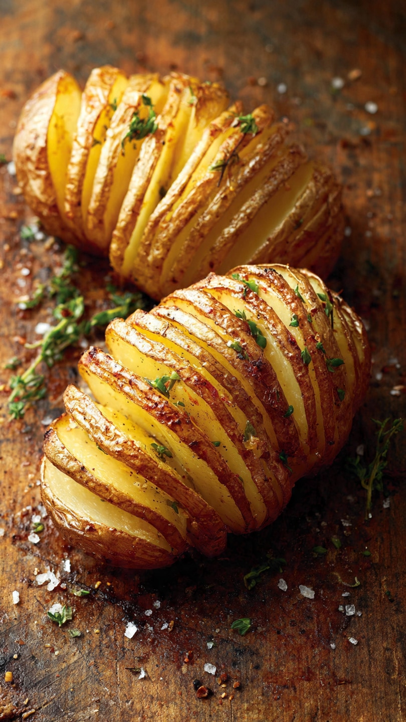Hasselback Potatoes